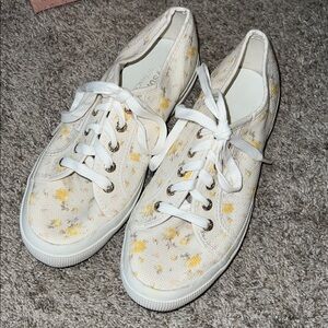 Loveshackfancy x superga floral sneakers.